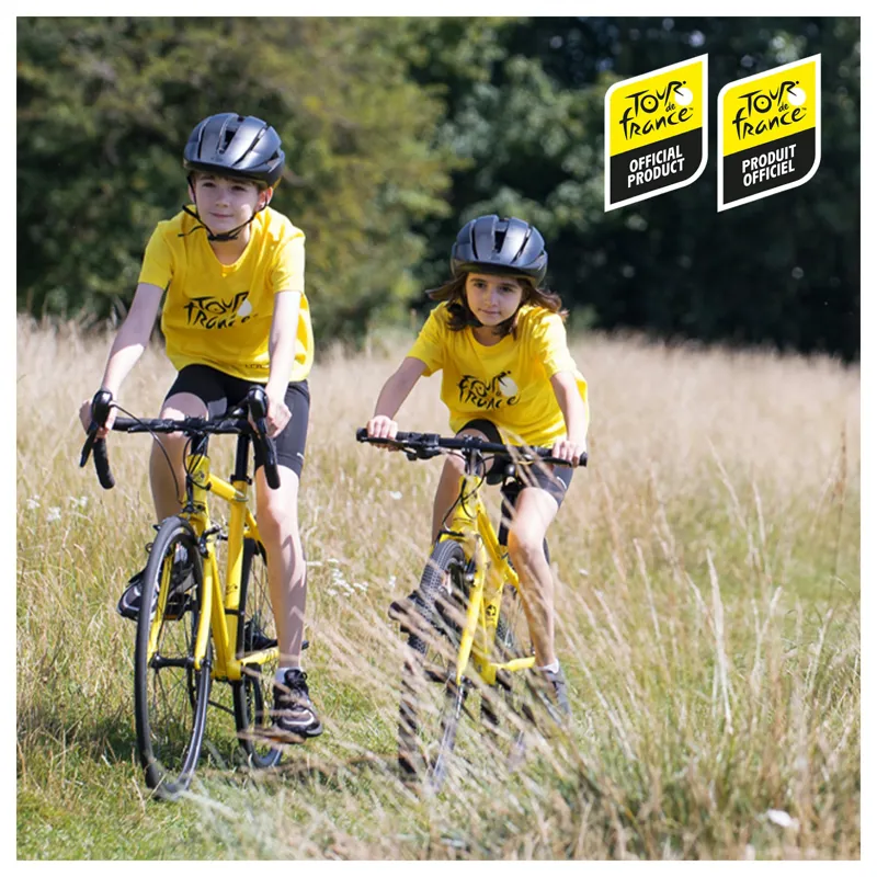 Frog 52 Hybrid Kids Bike for Age 5-6 Years Tour de France Yellow-7